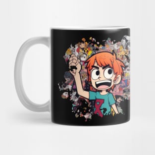 Scott Pilgrim Patern Mug